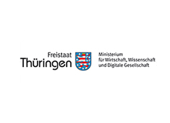 Logo des Ministeriums für Wirtschaft, Wissenschaft und Digitale Gesellschaft Thüringen
